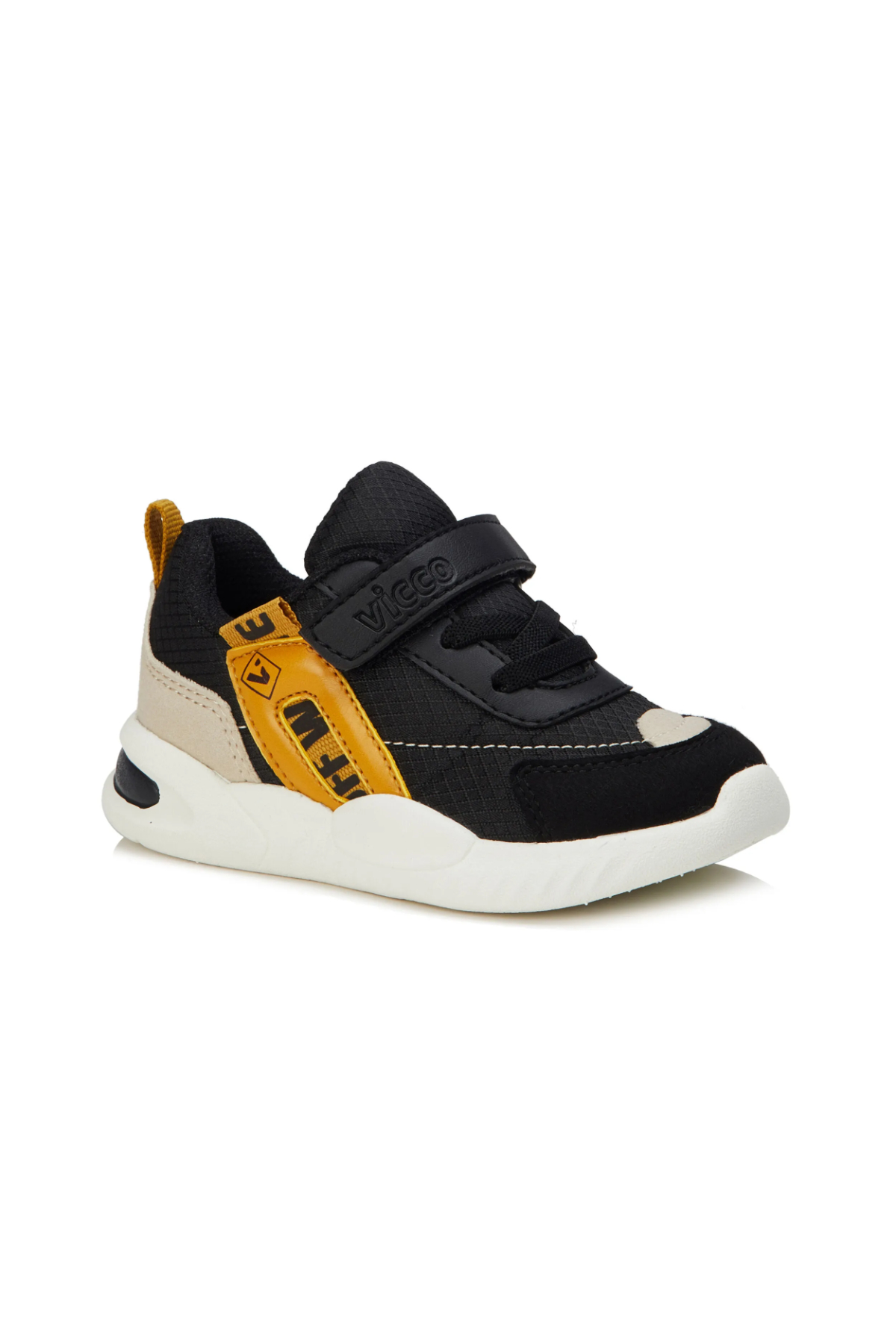 Vicco 346.B21K.176 Tino Çocuk Spor Ayakkabı Siyah Beyaz