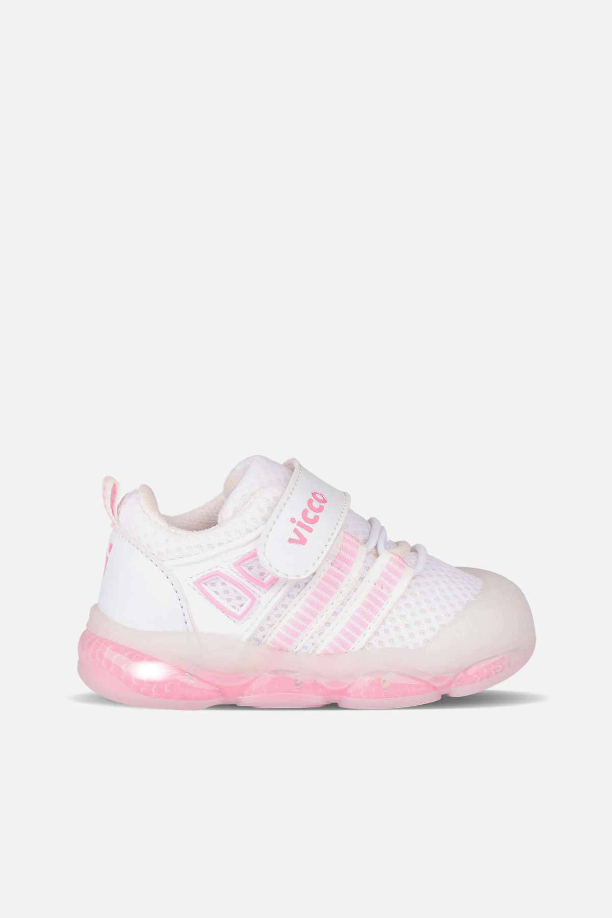 Vicco 346.E24Y.150 Orante Çocuk İlk Adım Ayakkabısı Beyaz Pembe