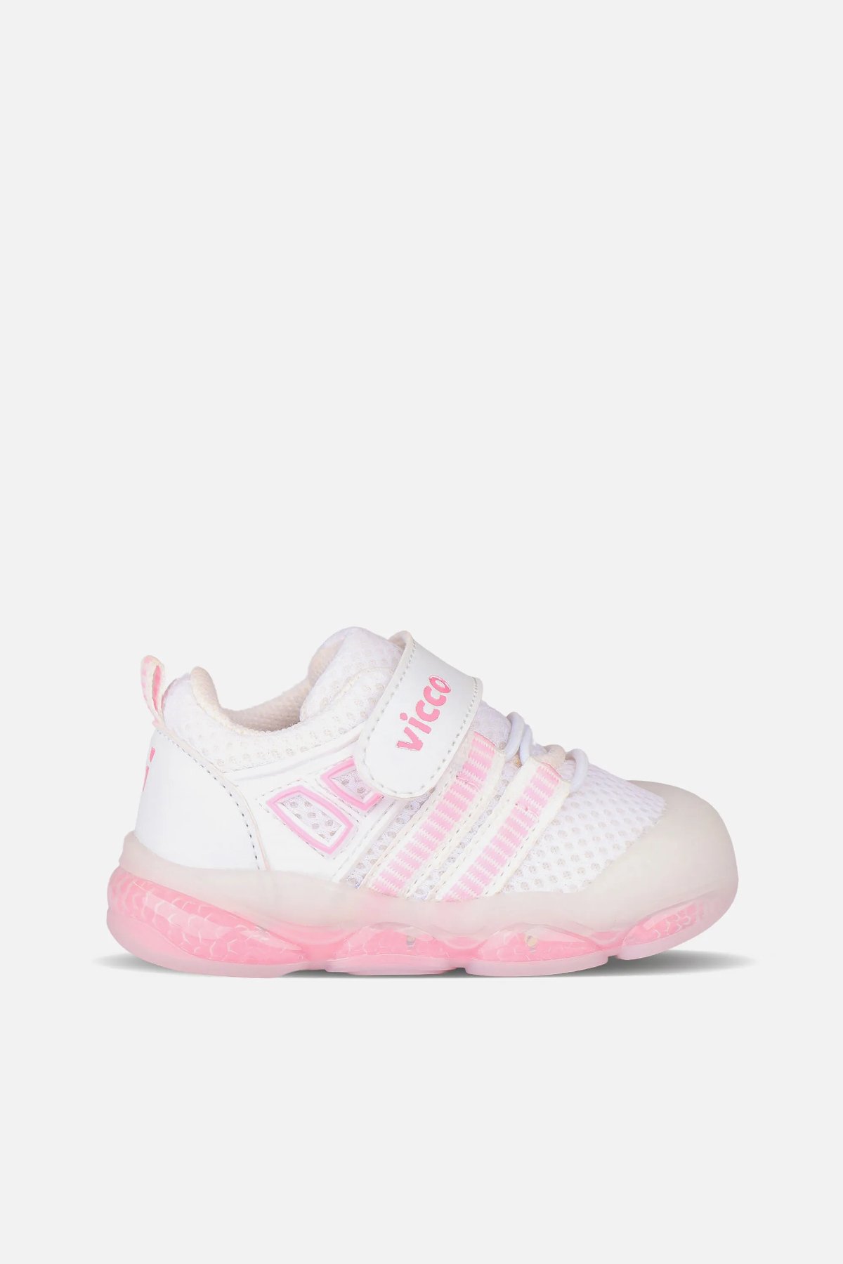 Vicco 346.E24Y.150 Orante Çocuk İlk Adım Ayakkabısı Beyaz Pembe