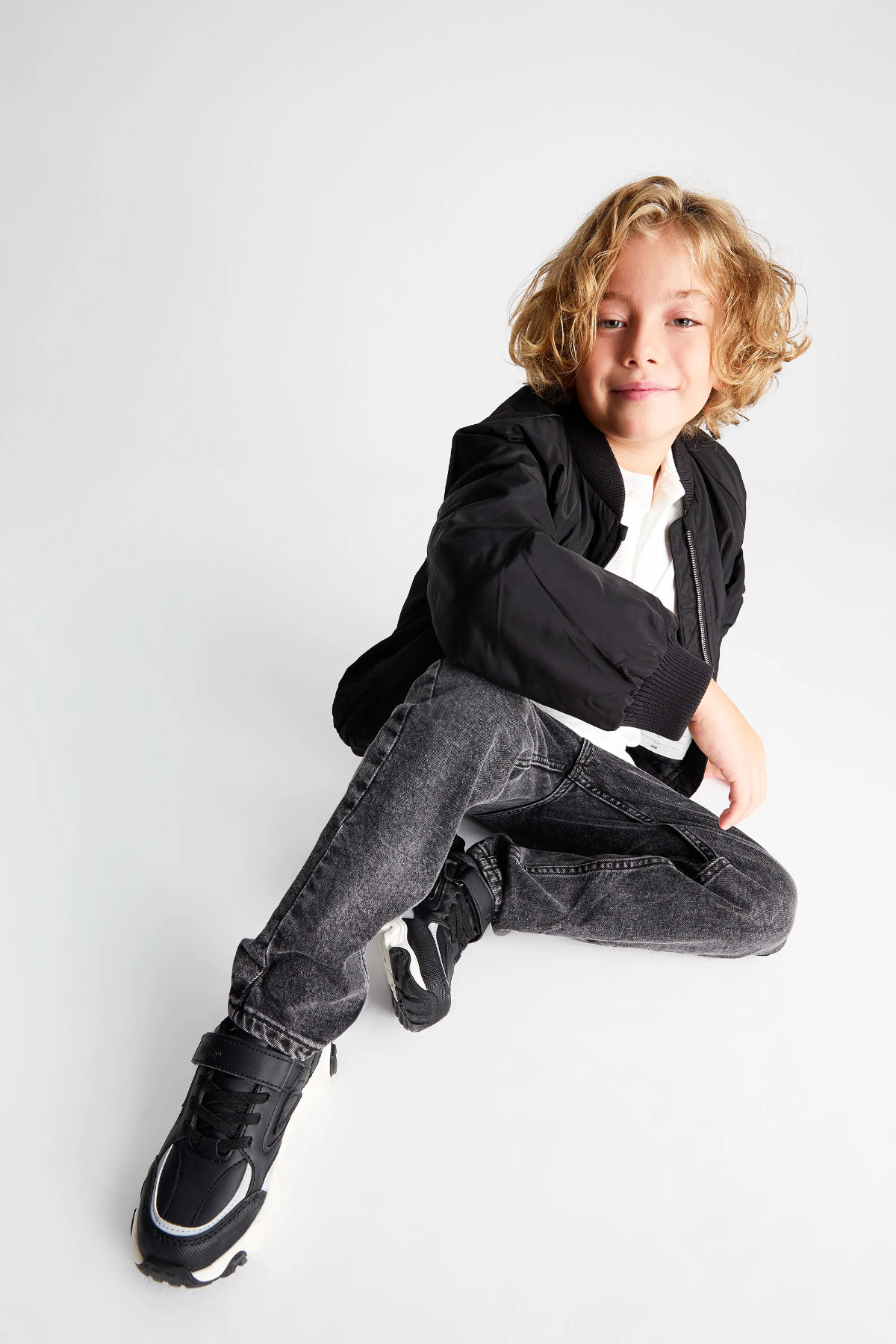 Vicco 950.P23K.309 Jessy Çocuk Yürüyüş Ayakkabısı Siyah Beyaz