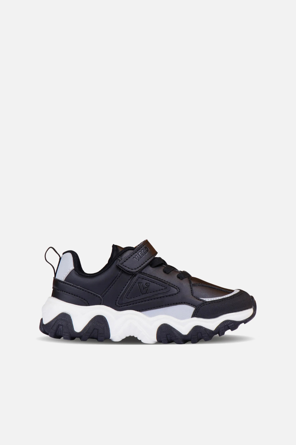 Vicco 950.P23K.309 Jessy Çocuk Yürüyüş Ayakkabısı Siyah Beyaz