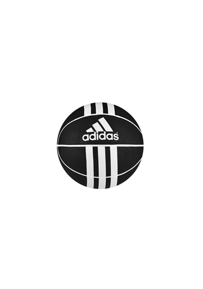 Adidas 3S Rubber 279008 Siyah Beyaz Basket Topu Siyah Beyaz