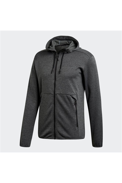 Adidas D73191 Terrex CTC Ho FI Jkt Erkek Eşofman Üstü Gri