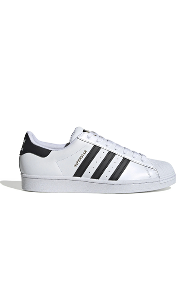 Adidas EG4958 SUPERSTAR Erkek Sneaker Ayakkabı Beyaz Siyah