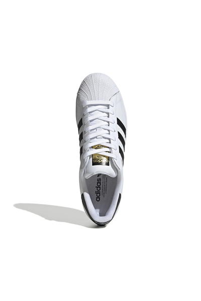 Adidas EG4958 SUPERSTAR Erkek Sneaker Ayakkabı Beyaz Siyah