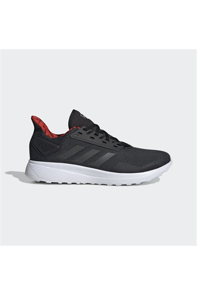 Adidas F3706 DURAMO 9  Erkek Yürüyüş Ayakkabı Siyah Beyaz