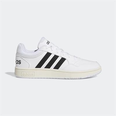 Adidas GY5434 Hoops 3.0 Erkek Sneaker Ayakkabısı Beyaz Siyah