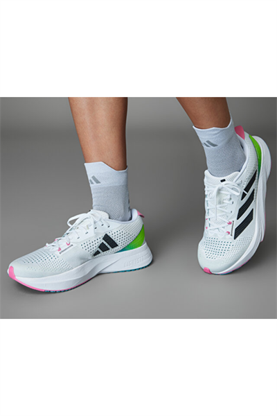 Adidas HQ7232 ADIZERO SL W Kadın Koşu Ayakkabısı Beyaz Pembe
