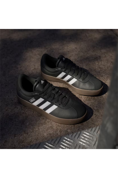 Adidas ID8796 VL COURT 3.0 Kadın Sneaker Ayakkabı Siyah