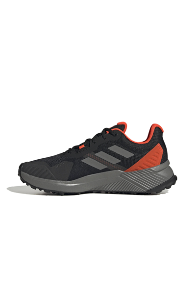 Adidas IF5010 TERREX SOULSTRİTE Erkek Outdoor Arazi Koşu Ayakkabısı Siyah Turuncu