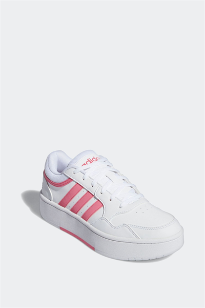 Adidas IG6114 HOOPS 3.0 BOLD W Kadın Sneaker Ayakkabı Beyaz Pembe