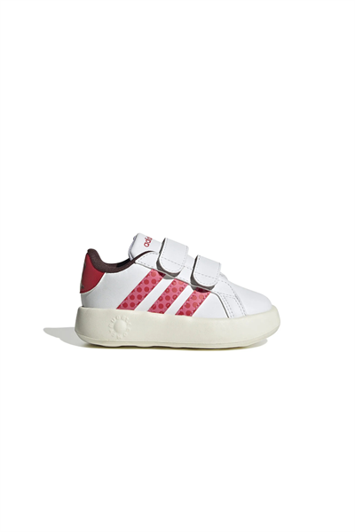 Adidas IH6309 GRAND COURT MINNIE CF I Çocuk Yürüyüş Ayakkabısı Beyaz Pembe