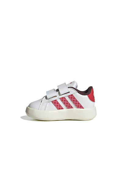 Adidas IH6309 GRAND COURT MINNIE CF I Çocuk Yürüyüş Ayakkabısı Beyaz Pembe