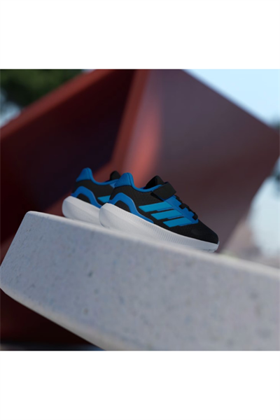 Adidas IH6865 RUNFALCON 5 EL I Çocuk Yürüyüş Ayakkabısı Siyah Mavi