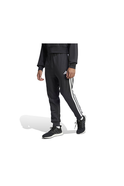 adidas JD1881 M 3S FT TC PT Erkek Alt Eşofman Siyah Beyaz