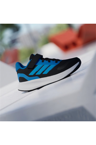 Adidas JP9399 RUNFALCON 5 EL C Çocuk Yürüyüş Ayakkabısı Siyah Mavi