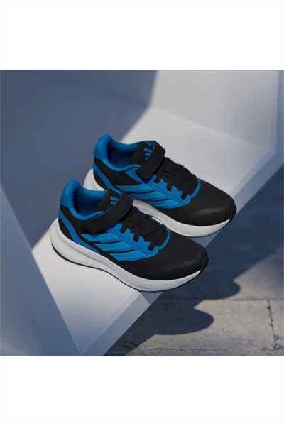 Adidas JP9399 RUNFALCON 5 EL C Çocuk Yürüyüş Ayakkabısı Siyah Mavi
