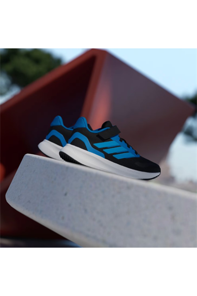 Adidas JP9399 RUNFALCON 5 EL C Çocuk Yürüyüş Ayakkabısı Siyah Mavi