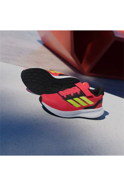 Adidas JP9400 RUNFALCON 5 EL C Çocuk Yürüyüş Ayakkabısı Kırmızı