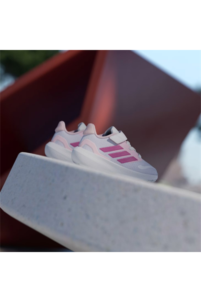 Adidas JP9409 RUNFALCON 5 EL I Çocuk Yürüyüş Ayakkabı Beyaz Pembe