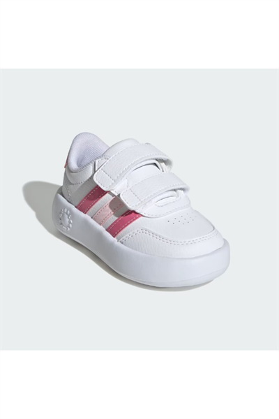 Adidas JS3676 BREAKNET 3.0 CF I Çocuk Yürüyüş Ayakkabısı Beyaz Pembe