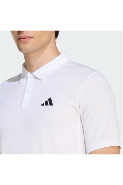Adidas KD5436 WE BAS POLO Erkek Polo Yaka T-Shirt Beyaz