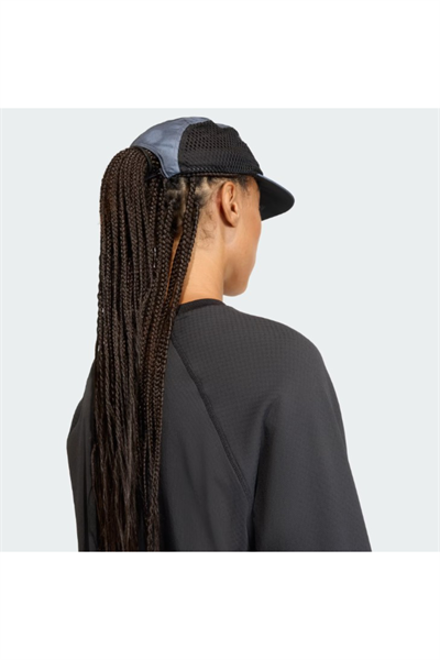 Adidas KD7004 RUN GRF CAP Spor Şapka Siyah Gri