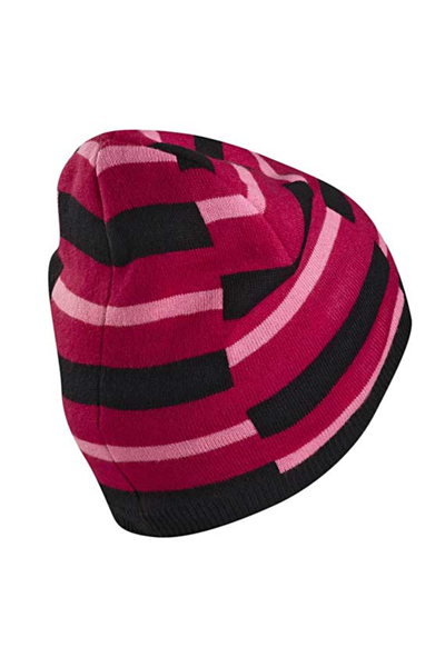 Adidas W59308 STRIPY BEANİE 2-6 Yaş Çocuk Beresi Pembe