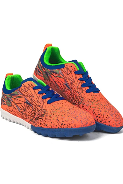 BoBe KIDS MESSİ Erkek Halı Saha Ayakkabısı turuncu
