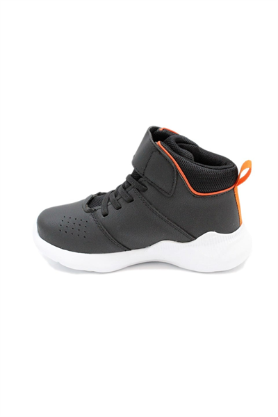 BoBe KIDS RİO Flt Erkek Çocuk Basket Sneaker Siyah