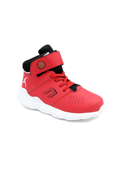 BoBe KIDS RİO FLT Erkek Çocuk Basket Sneaker Kırmızı