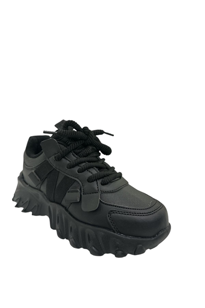 Bobe Kids Verom Çocuk Yürüyüş Ayakkabısı Siyah