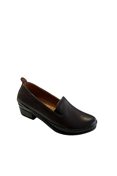 Castle Black 24553 Kadın Hakiki Deri Günlük Ayakkabı Kahverengi