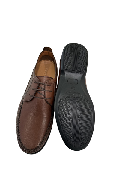 Castle Black 3075-1 Hakiki Deri Klasik Ayakkabı Taba