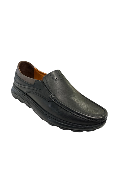 Castle Black 9959-1 Erkek Hakiki Deri Ayakkabı Siyah