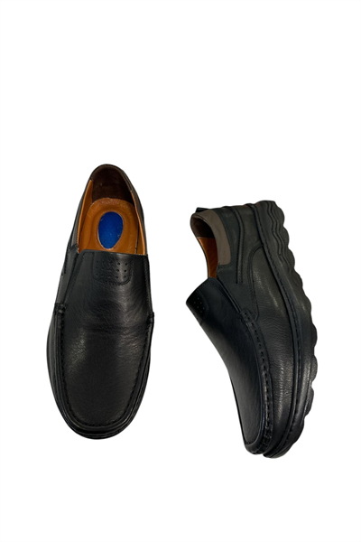 Castle Black 9959-1 Erkek Hakiki Deri Ayakkabı Siyah