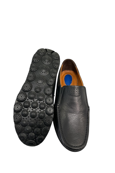 Castle Black 9959-1 Erkek Hakiki Deri Ayakkabı Siyah