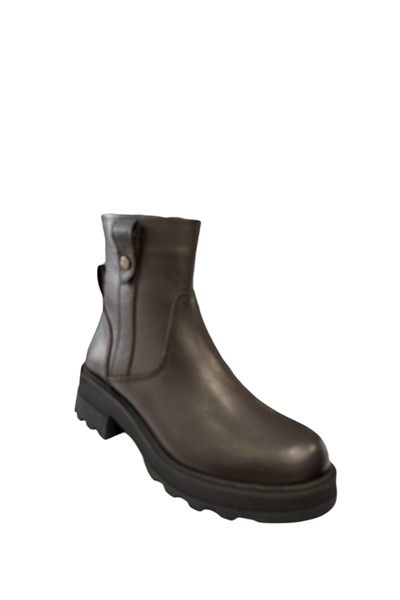 Castle Black YLDZ-212581-1 Kadın Hakiki Deri Klasik Bot Kahverengi