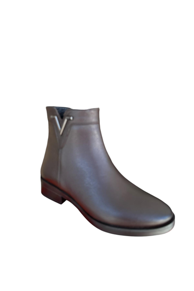 Castle Black YLDZ-21893-1 Kadın Hakiki Deri Klasik Bot Kahverengi