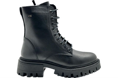 Castle Black YLDZ-23781-1 Kadın Hakiki Deri Bot Siyah