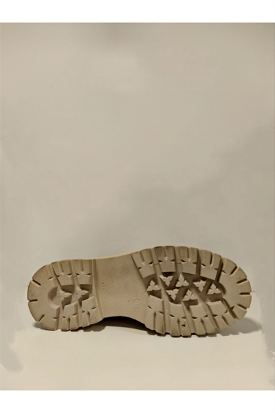 Castle Black YLDZ-23821-1 Hakkiki Deri Kadın Bot bej