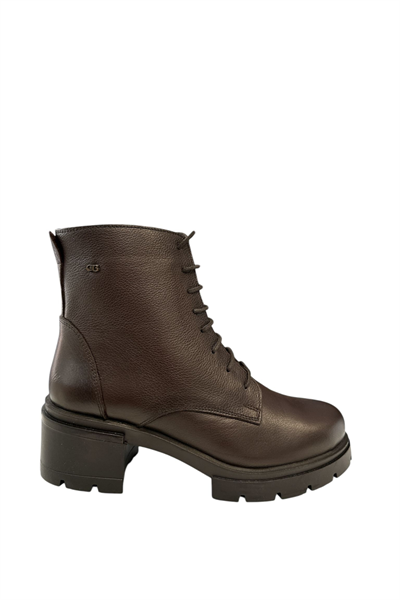 Castle Black YLDZ-27361-1 Kadın Hakiki Deri Klasik Bot Kahverengi