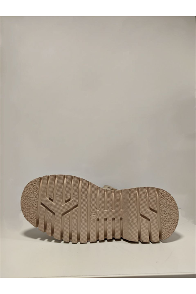 Castle Black YLDZ-27400-1 Kadın Hakiki Deri Bot bej