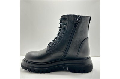 Castle Black YLDZ-27400-1 Siyah Hakiki Deri Kadın Bot Siyah