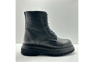 Castle Black YLDZ-27400-1 Siyah Hakiki Deri Kadın Bot Siyah