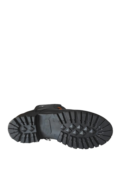 Castle Black YLDZ-90006-1 Hakikki Deri Kadın Bot Siyah