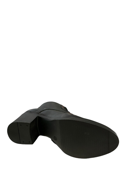 Castle Black YLDZ-92159-1 Kadın Hakiki Deri Klasik Bot Siyah