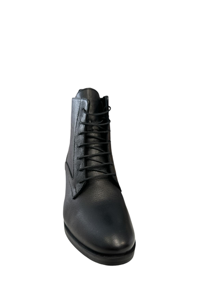 Castle Black YLDZ-92159-1 Kadın Hakiki Deri Klasik Bot Siyah