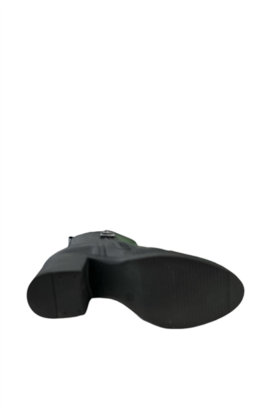 Castle Black YLDZ-92163-1 Kadın Hakiki Deri Klasik Bot Siyah