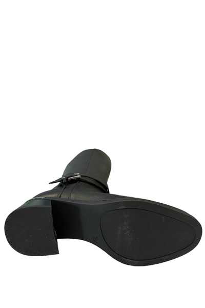 Castle Black YLDZ-97900-1 Kadın Hakiki Deri Çizme Siyah